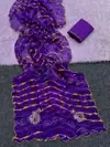 Jk 403 Chiffon Embroidery Work Saree Collections